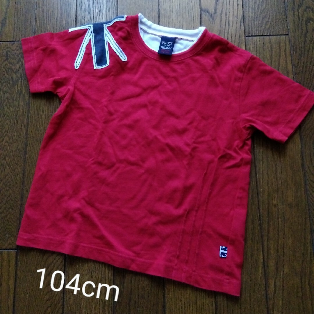 NEXT(ネクスト)のTシャツ★104cm★赤 キッズ/ベビー/マタニティのキッズ服男の子用(90cm~)(Tシャツ/カットソー)の商品写真