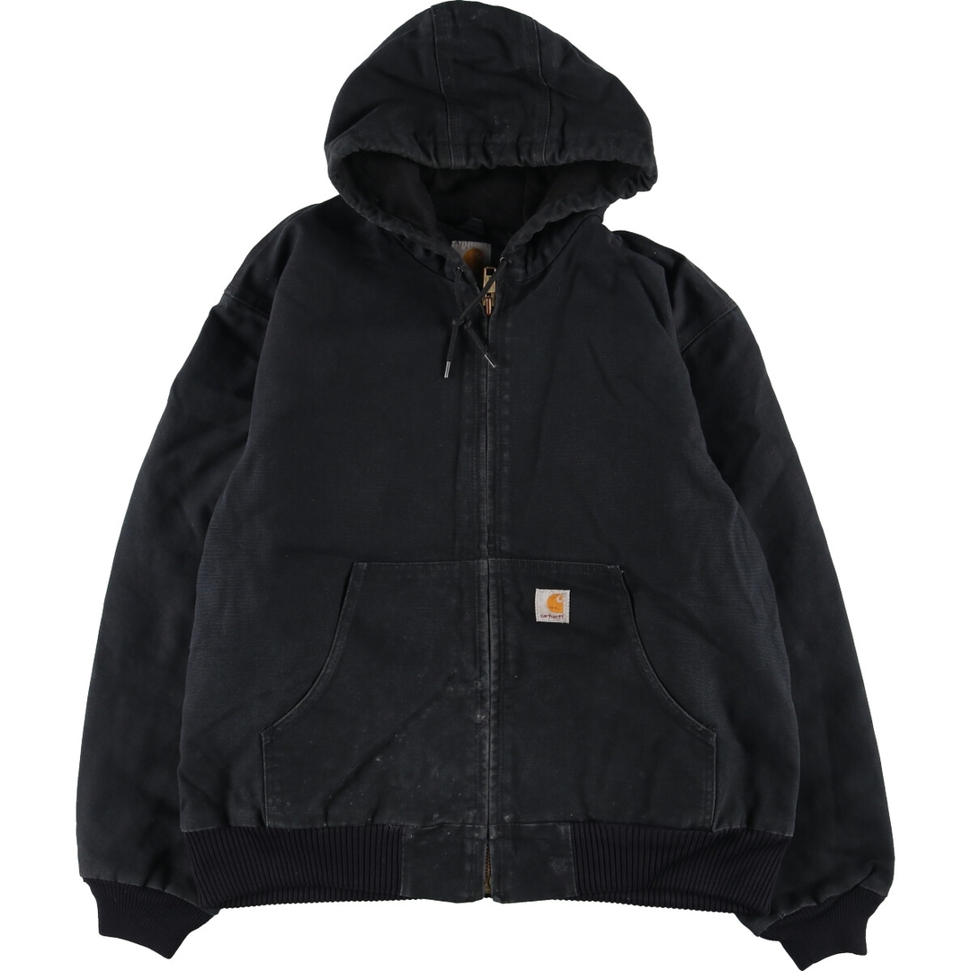 カーハート Carhartt アクティブジャケット ダック地フルジップパーカー メンズXL /eaa361756