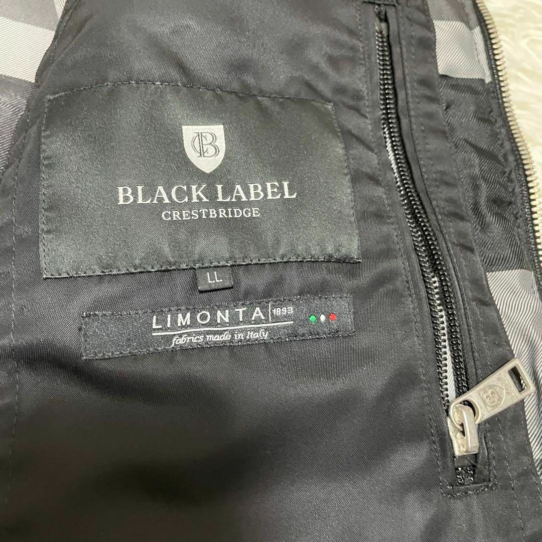 BLACK LABEL CRESTBRIDGE(ブラックレーベルクレストブリッジ)のバーバリー ブラックレーベル 2way クレストブリッジ ダウンジャケット XL メンズのジャケット/アウター(ダウンジャケット)の商品写真