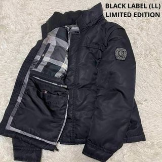 ブラックレーベルクレストブリッジ(BLACK LABEL CRESTBRIDGE)のバーバリー ブラックレーベル 2way クレストブリッジ ダウンジャケット XL(ダウンジャケット)