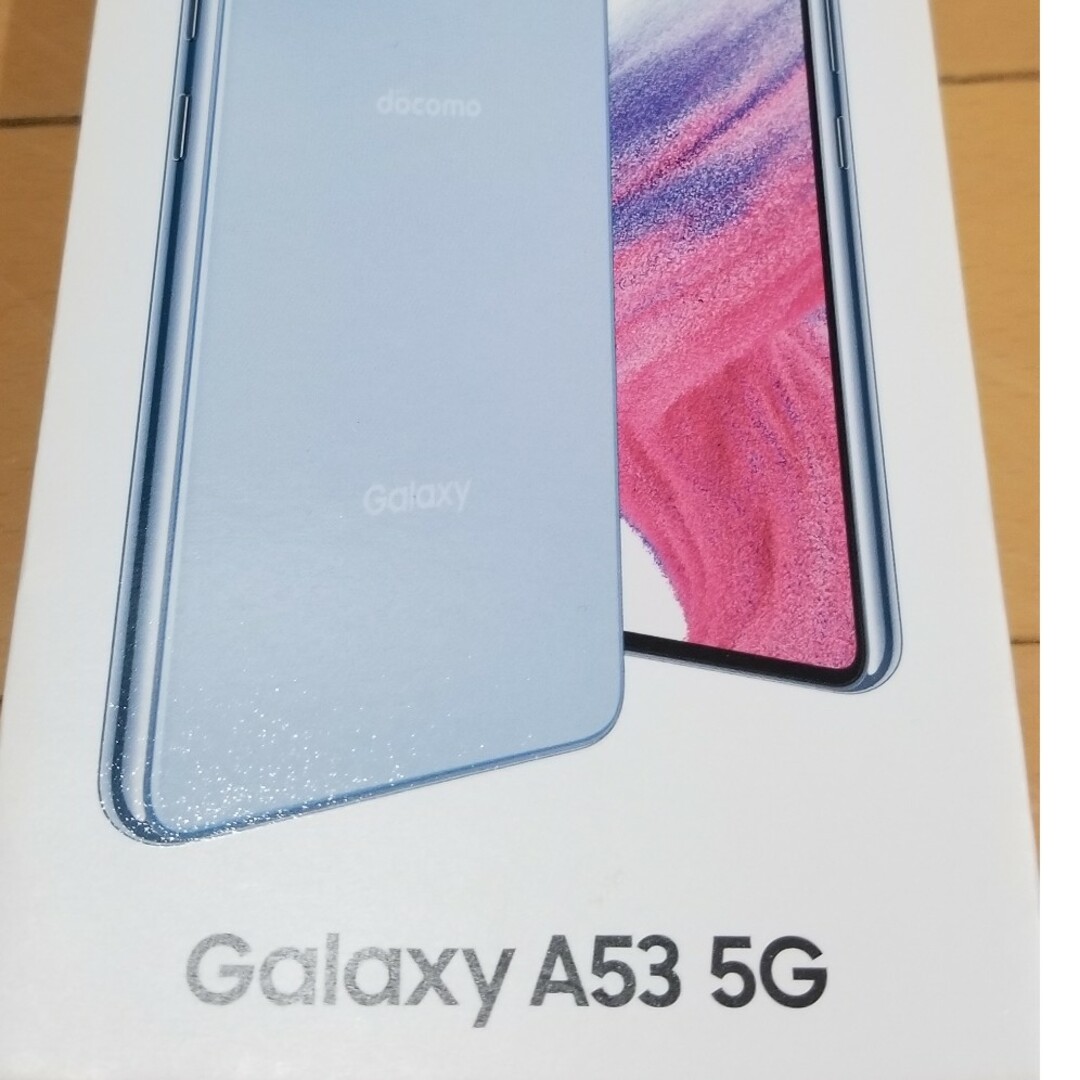 ブルーSIMフリーSIM種類SAMSUNG Galaxy A53 5G SC-53C オーサムブルー