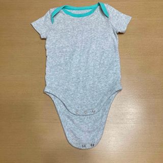 ベビーギャップ(babyGAP)のbaby GAP バイカラーロンパース　70サイズ(ロンパース)