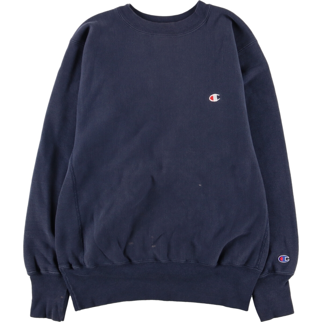 90年代 チャンピオン Champion REVERSE WEAVE リバースウィーブ 刺繍タグ ワンポイントロゴスウェット トレーナー USA製 メンズM ヴィンテージ /eaa375689M着丈