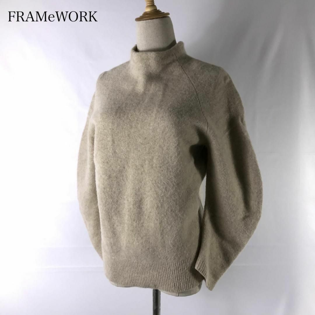 ♪美品♪ FRAMeWORK カシミヤブレンド ニット セーター