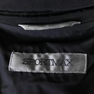 ♪美品♪ SPORTMAX 中綿 ロングコート ブラック マックスマーラ