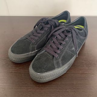 コンバース(CONVERSE)のcons one star pro トリプルブラック　ルナロンソール　未使用(スニーカー)