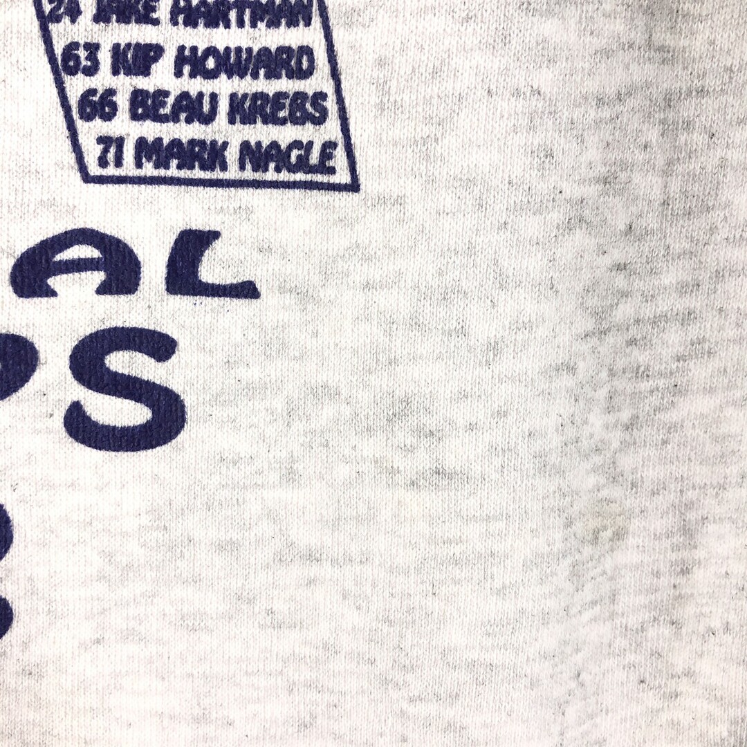 Hanes(ヘインズ)の古着 90年代 ヘインズ Hanes SPORT プリントスウェットシャツ トレーナー USA製 メンズXL ヴィンテージ /eaa374723 メンズのトップス(スウェット)の商品写真