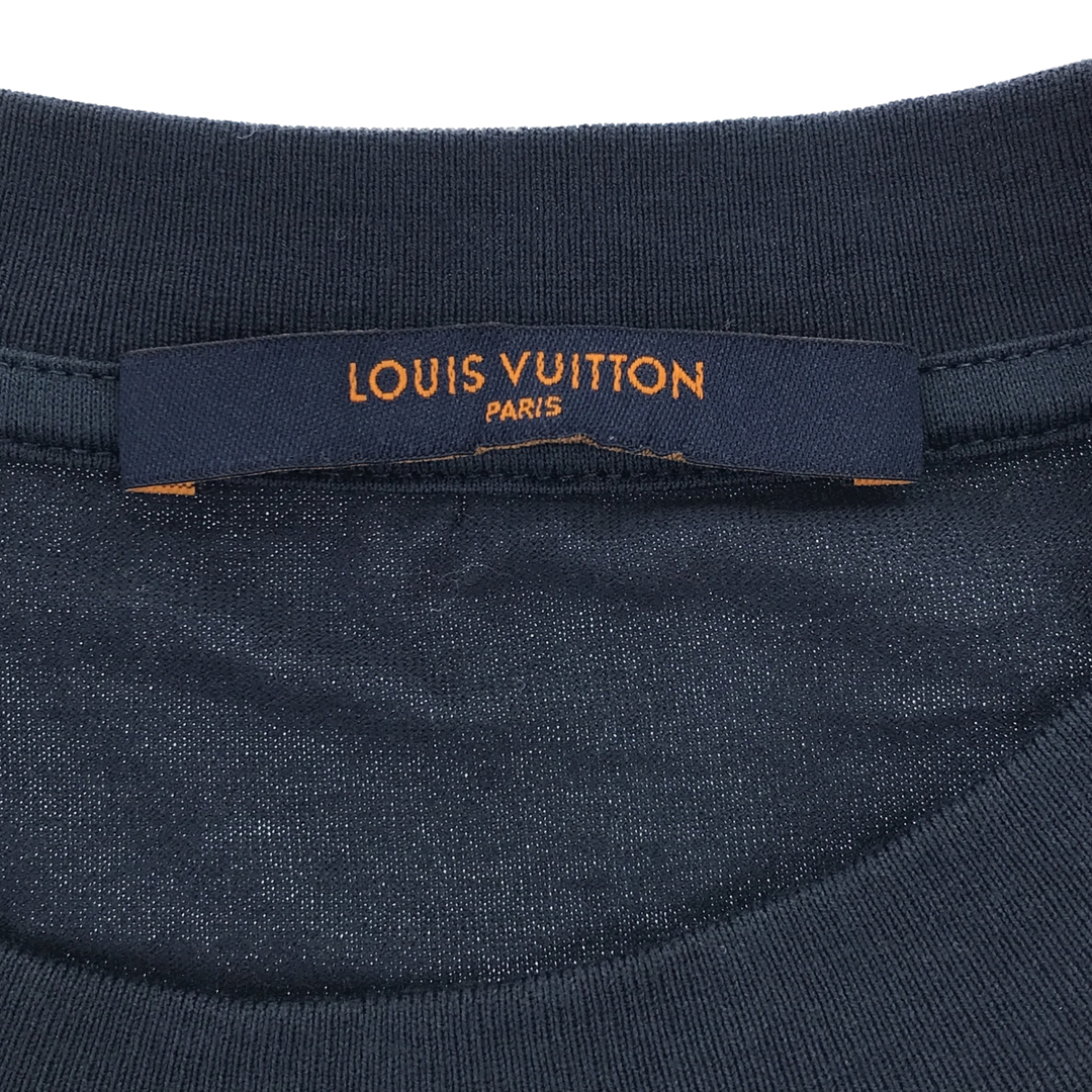 LOUIS VUITTON ルイヴィトン ネイビー モノグラムグラディエント Tシャツ 半袖 XSサイズ RM221Q メンズ 服 アパレル
