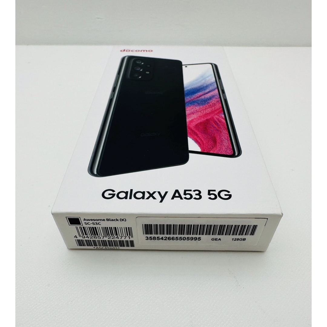 SAMSUNG Galaxy A53 5G SC-53Cブラック　05995