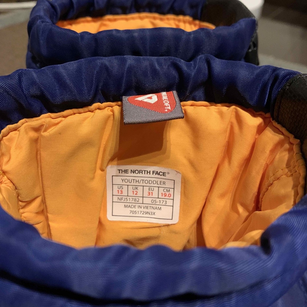 THE NORTH FACE(ザノースフェイス)のthenorthfaceキッズブーツ 19cm キッズ/ベビー/マタニティのキッズ靴/シューズ(15cm~)(ブーツ)の商品写真