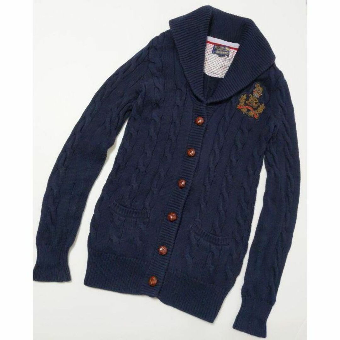 Ralph Lauren - 美品☆ラルフローレン☆ショールカラーニット