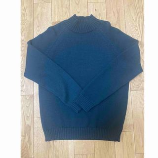 ZANONE - 【極美品】ZANONE / 5ゲージ モックネックニット グリーンの