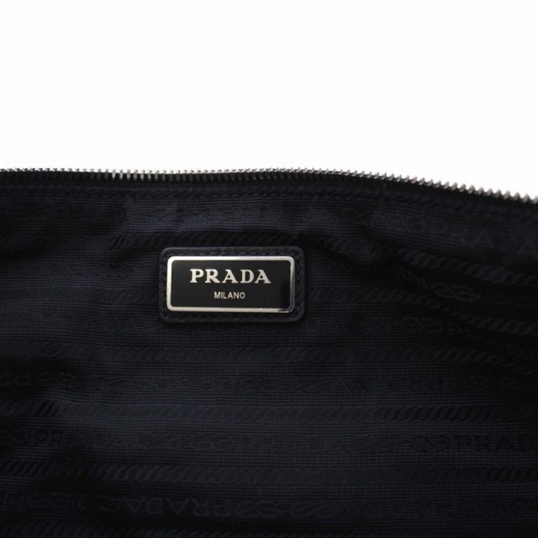 PRADA - プラダ PRADA クラッチバッグ セカンドバッグ 三角プレート