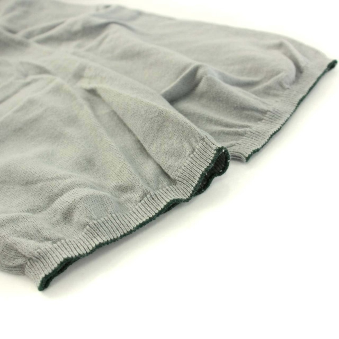 mina perhonen(ミナペルホネン)のミナペルホネン loma プルオーバーシャツ ニット TS8845 半袖 38 レディースのトップス(ポロシャツ)の商品写真