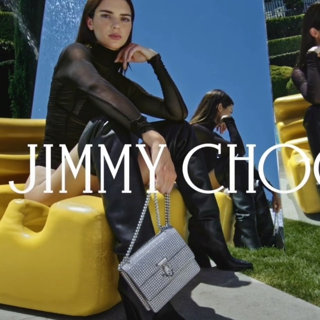 JIMMY CHOO - 極美品【ジミーチュウ】ヴァレンヌ アベニュー JCロゴ