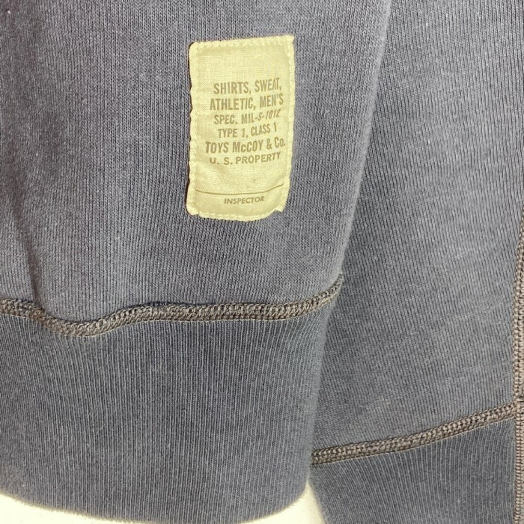 ★トイズマッコイ McHill スウェットトレーナー ネイビー size42 ★トイズマッコイ McHill スウェットトレーナー ネイビー size42