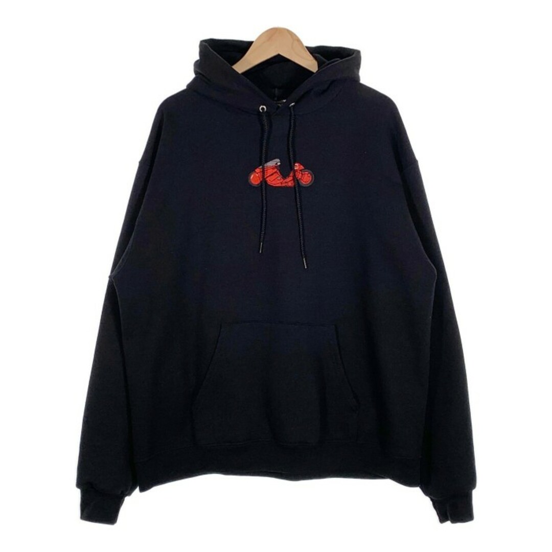 AKIRA アキラ ZZZ スウェット プルオーバーパーカー ブラック チャンピオン ジャンクマニア Size XL