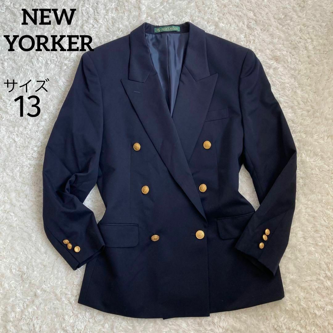 NEWYORKER - 美品♥︎ニューヨーカー♥︎紺ブレ♥︎ブレザー♥︎ダブル