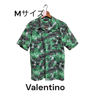 Valentino メンズ迷彩柄シャツ40サイズ