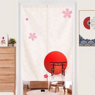 新品】のれん おしゃれ ロング 和 和風 ひも暖簾 綿 約85×140 新品】のれん おしゃれ ロング 和 和風 ひも暖簾 綿 約85×140