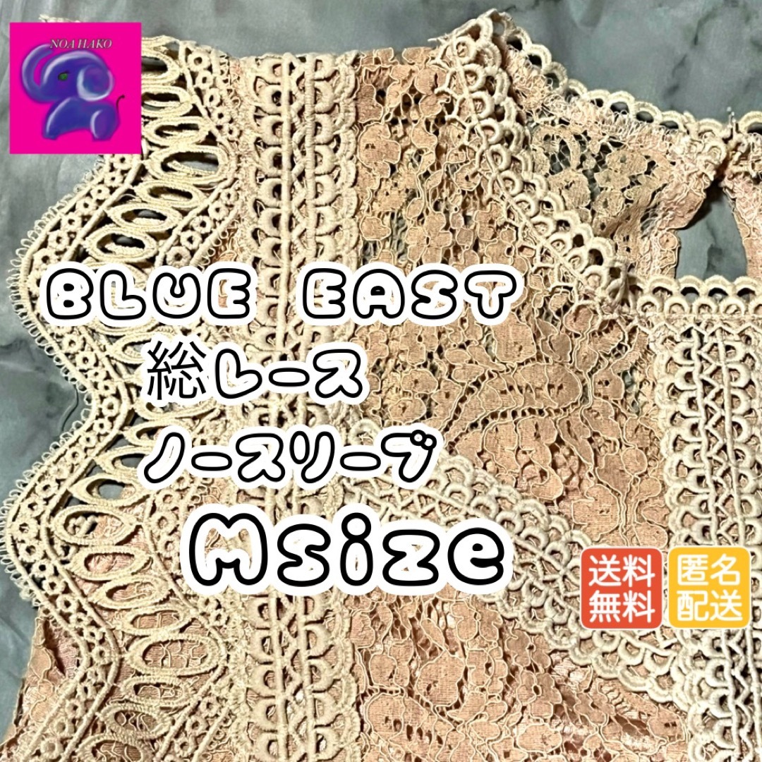 BLUEEAST(ブルーイースト)のBLUE EAST /  ノースリーブ/ 総レース レディースのトップス(タンクトップ)の商品写真