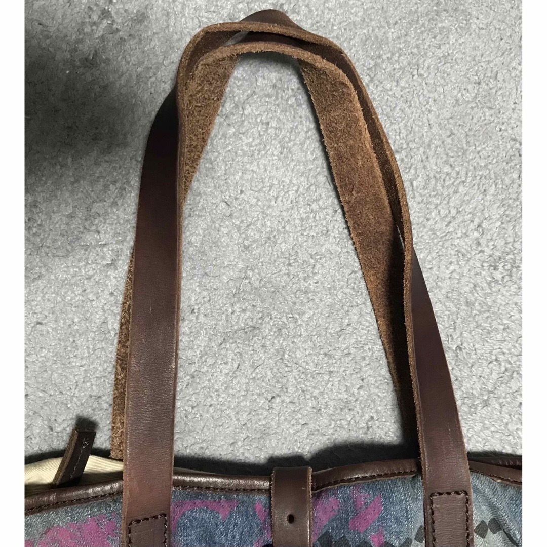 HYSTERIC GLAMOUR - ヒステリックグラマー デニムトートバッグの HYSTERIC GLAMOUR - ヒステリックグラマー デニムトートバッグの