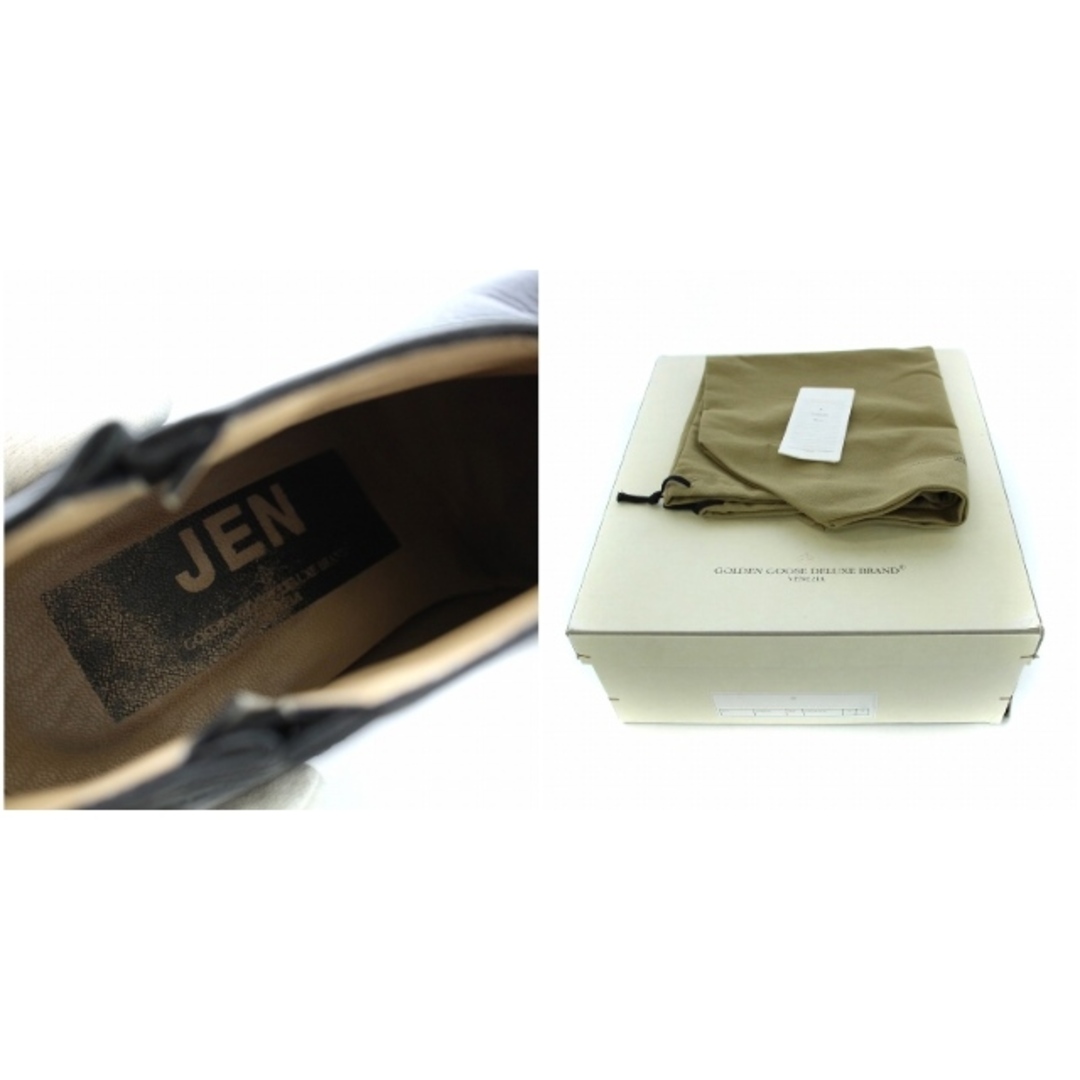 GOLDEN GOOSE(ゴールデングース)のゴールデングース JEN ショートブーツ ブーティ 37 23.8cm 黒 レディースの靴/シューズ(ブーツ)の商品写真