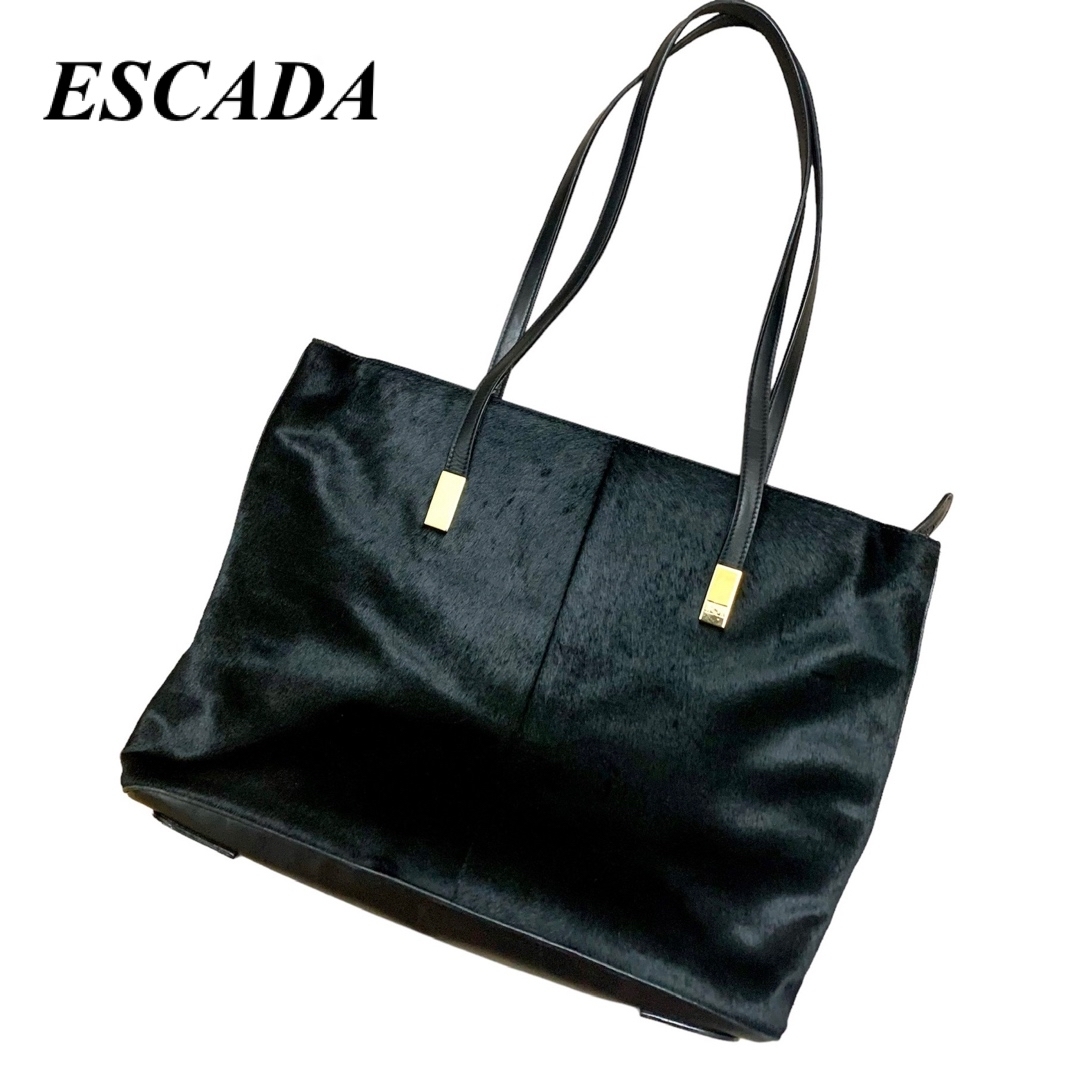 ESCADA - ESCADA エスカーダ ハラコ素材 トートバッグの+inforsante.fr