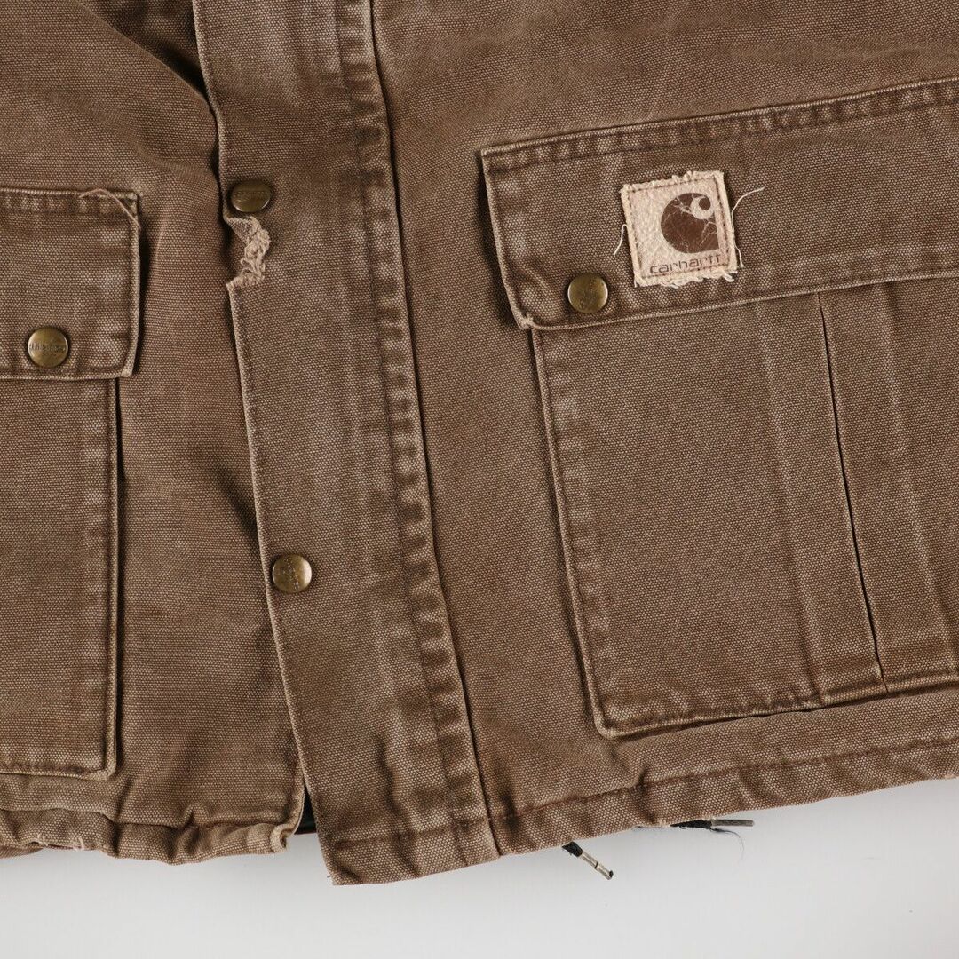 80年代 カーハート Carhartt ダック地ワークジャケット メンズXXL ヴィンテージ /eaa354034 5