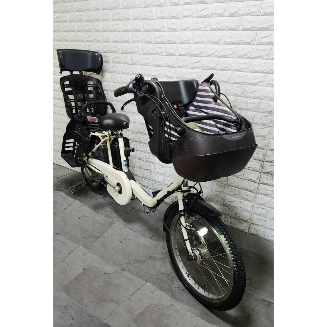 高年式✨美品✨大容量8Ah✨室内保管✨パナソニック ギュット　子供乗せ電動自転車