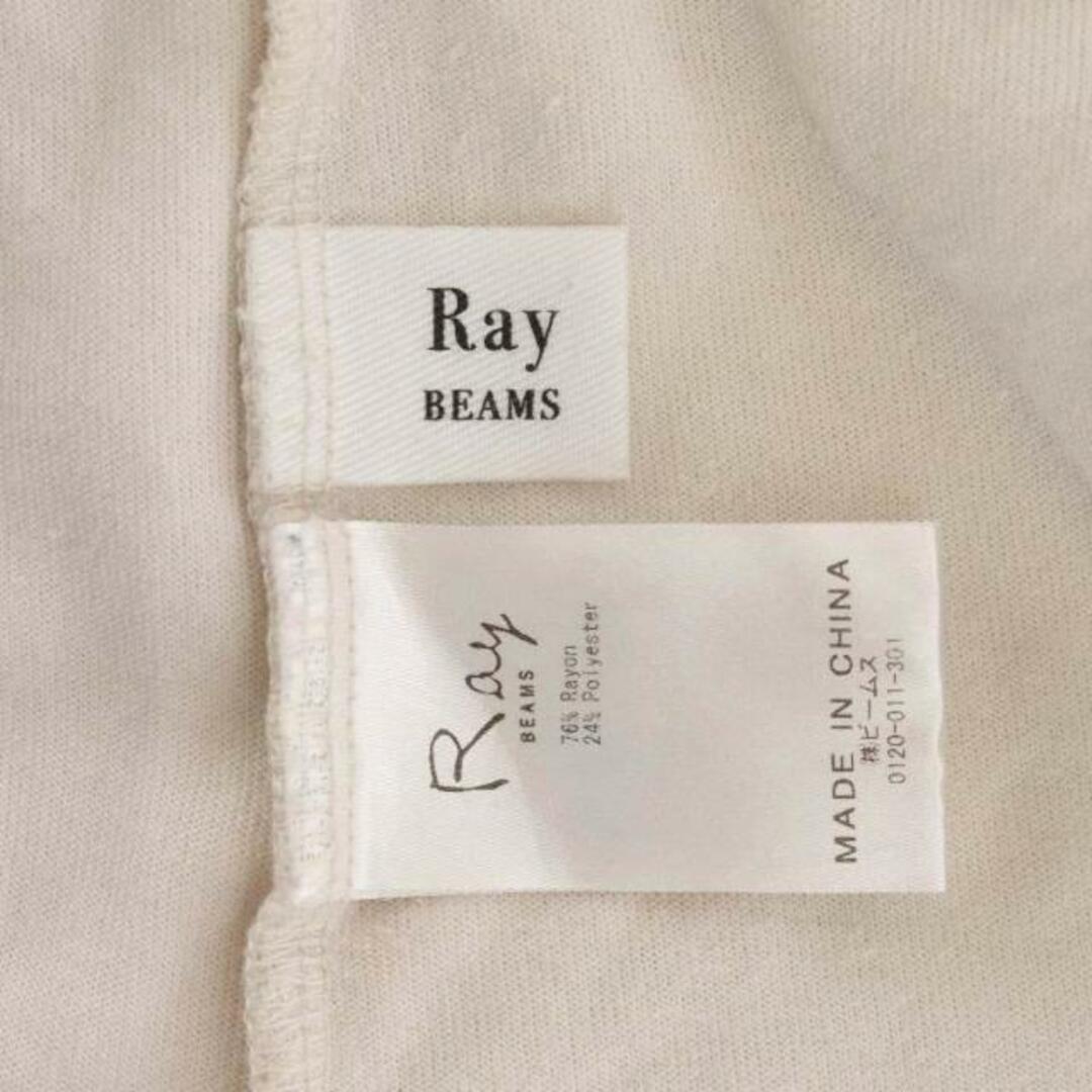 Ray BEAMS(レイビームス)のレイビームス Ray Beams 起毛半袖トップス カットソー ベロア調 半袖 レディースのトップス(カットソー(半袖/袖なし))の商品写真