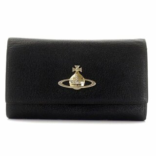 ヴィヴィアンウエストウッド(Vivienne Westwood)のヴィヴィアンウエストウッド 長財布 カードケース レザー オーブ 黒 ブラック(財布)