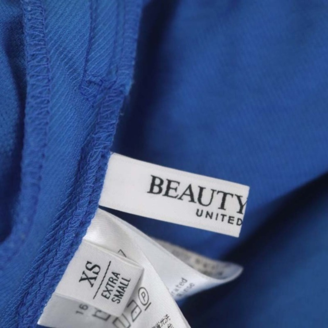 BEAUTY&YOUTH UNITED ARROWS(ビューティアンドユースユナイテッドアローズ)のユナイテッドアローズ 23SS ツイルパッチポケットイージーパンツ 青 ブルー レディースのパンツ(その他)の商品写真