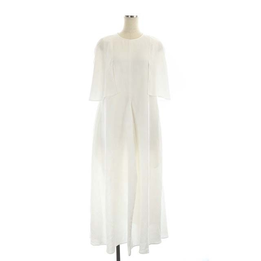 ENFOLD(エンフォルド)のエンフォルド 23SS CAPE SLEEVE DRESS ドレス ワンピース レディースのワンピース(ロングワンピース/マキシワンピース)の商品写真