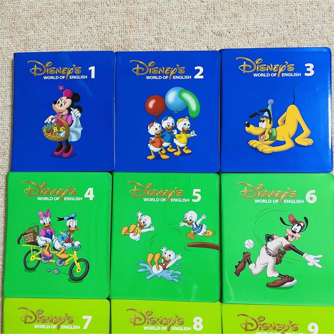 Disney - ディズニー英語システム DWE ストレートプレイ DVD 12枚の