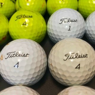 S01】Titleist PRO V1 黄 21年 ロストボール 24球 - その他