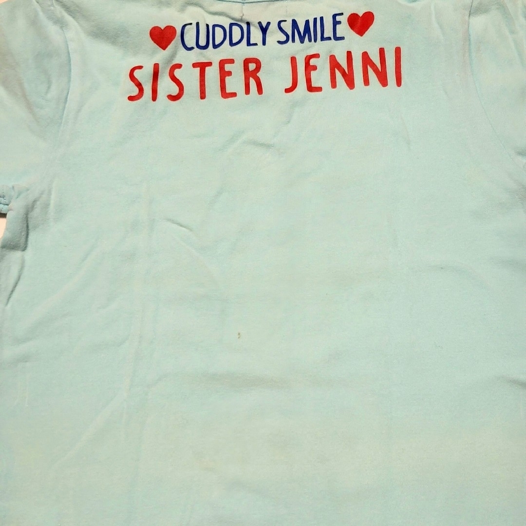 JENNI(ジェニィ)のJENNI　Tシャツ　サックス　130 キッズ/ベビー/マタニティのキッズ服女の子用(90cm~)(Tシャツ/カットソー)の商品写真