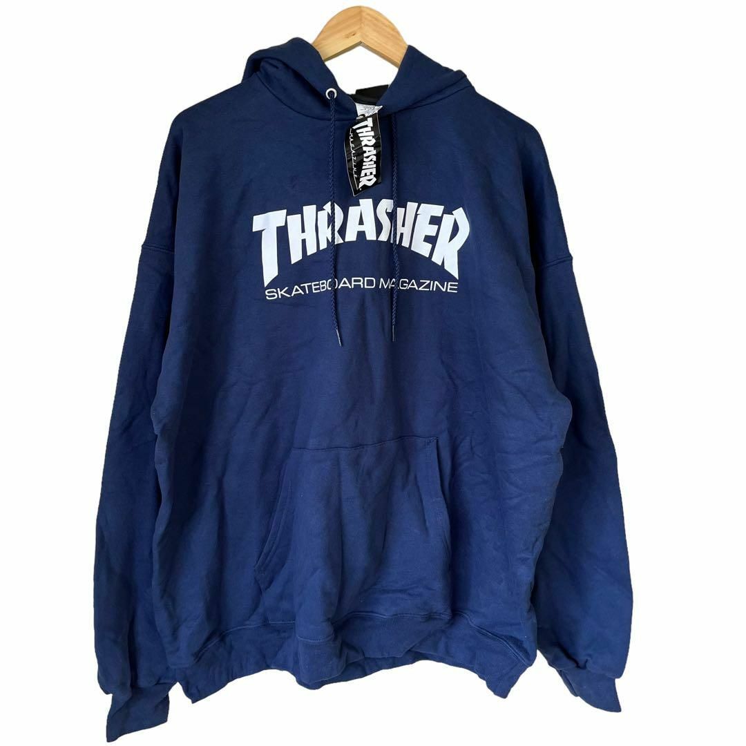 新品未使用 タグ付き THRASHER スラッシャー スウェットパーカー ...