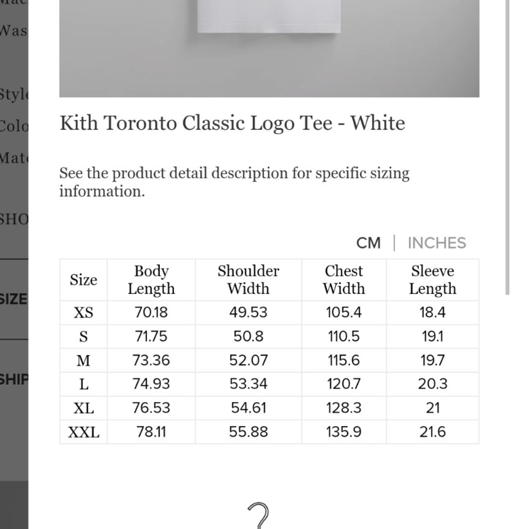 【Mサイズ】Kith Toronto Classic Logo Tee
