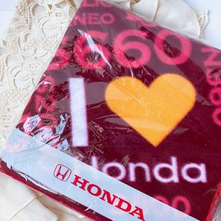 ホンダ(ホンダ)のホンダ　Hondaオリジナル プレミアムフリースブランケット　非売品　新品未開封(ノベルティグッズ)