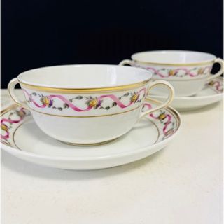 レア♡リチャードジノリ ペルージャ スープカップ&ソーサー レア♡リチャードジノリ ペルージャ スープカップ&ソーサー