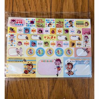 昭和レトロ　みなしごハッチシールシート　タツノコプロ　ステッカー　シール　レトロ(アニメ/ゲーム)