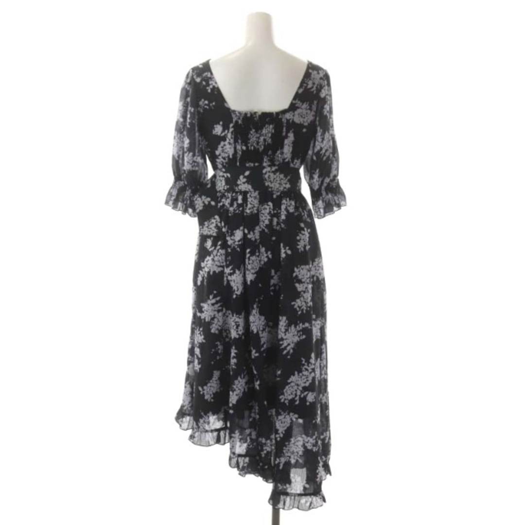 ハーリップトゥ Asymmetrical Floral Dress ワンピース