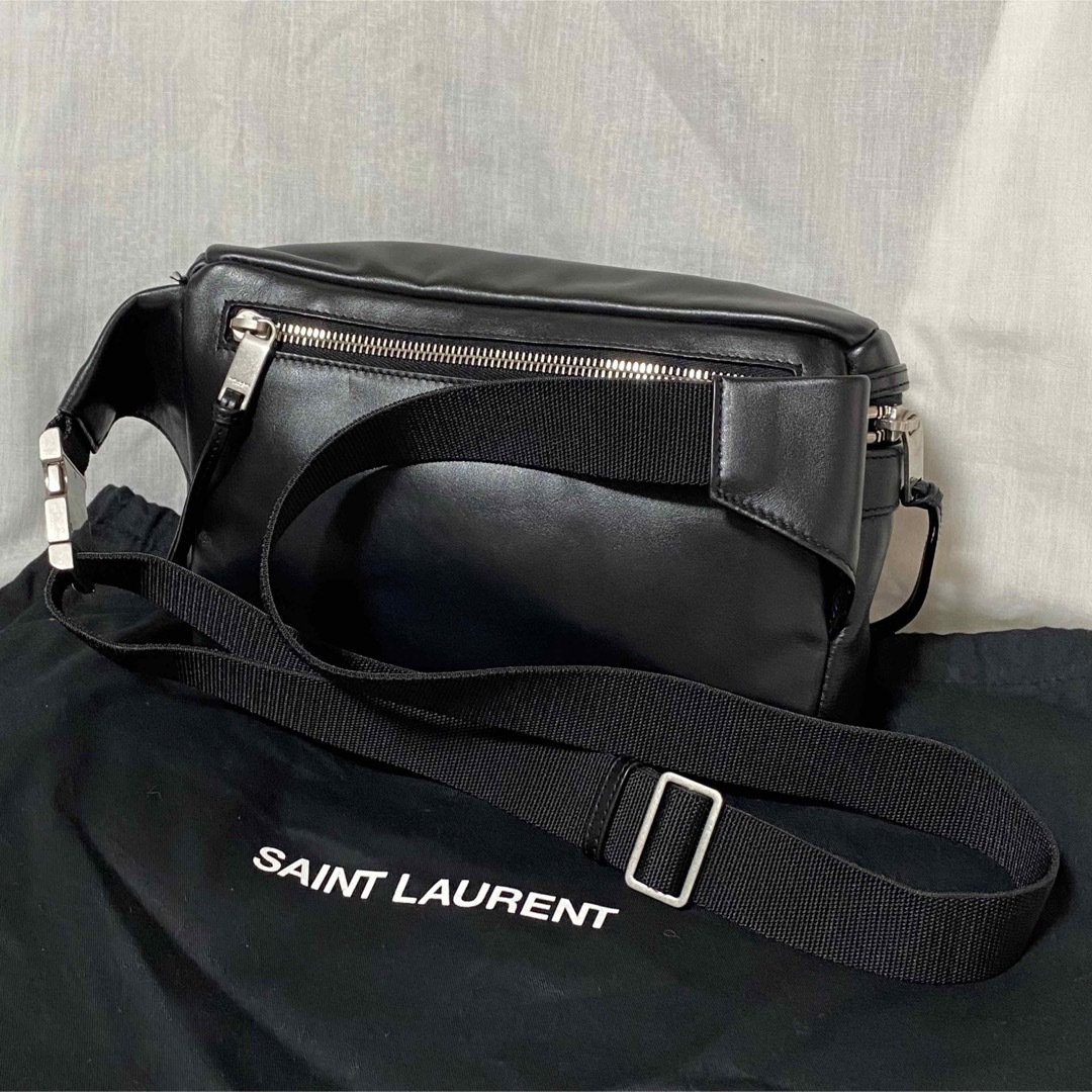 SAINT LAURENT サンローラン クロスボディバッグ/YSL BV FLAT SID CRSB