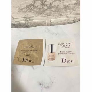 ディオール(Dior)のプレステージ ルフルイド タン ドゥ ローズ カプチュールトータルセル DIOR(ファンデーション)