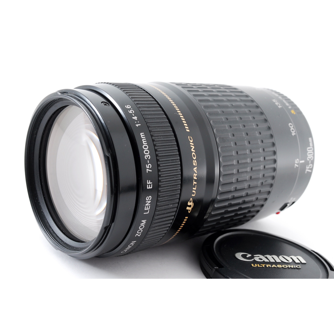 Canon 一眼レフCANON ZOOM LENS EF 75-300mm 1:4-5.6の通販 by camera12's shop｜キヤノン ならラクマ