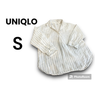 ユニクロ(UNIQLO)のUNIQLOレディースブラウス　シャツ　Sサイズ(シャツ/ブラウス(長袖/七分))