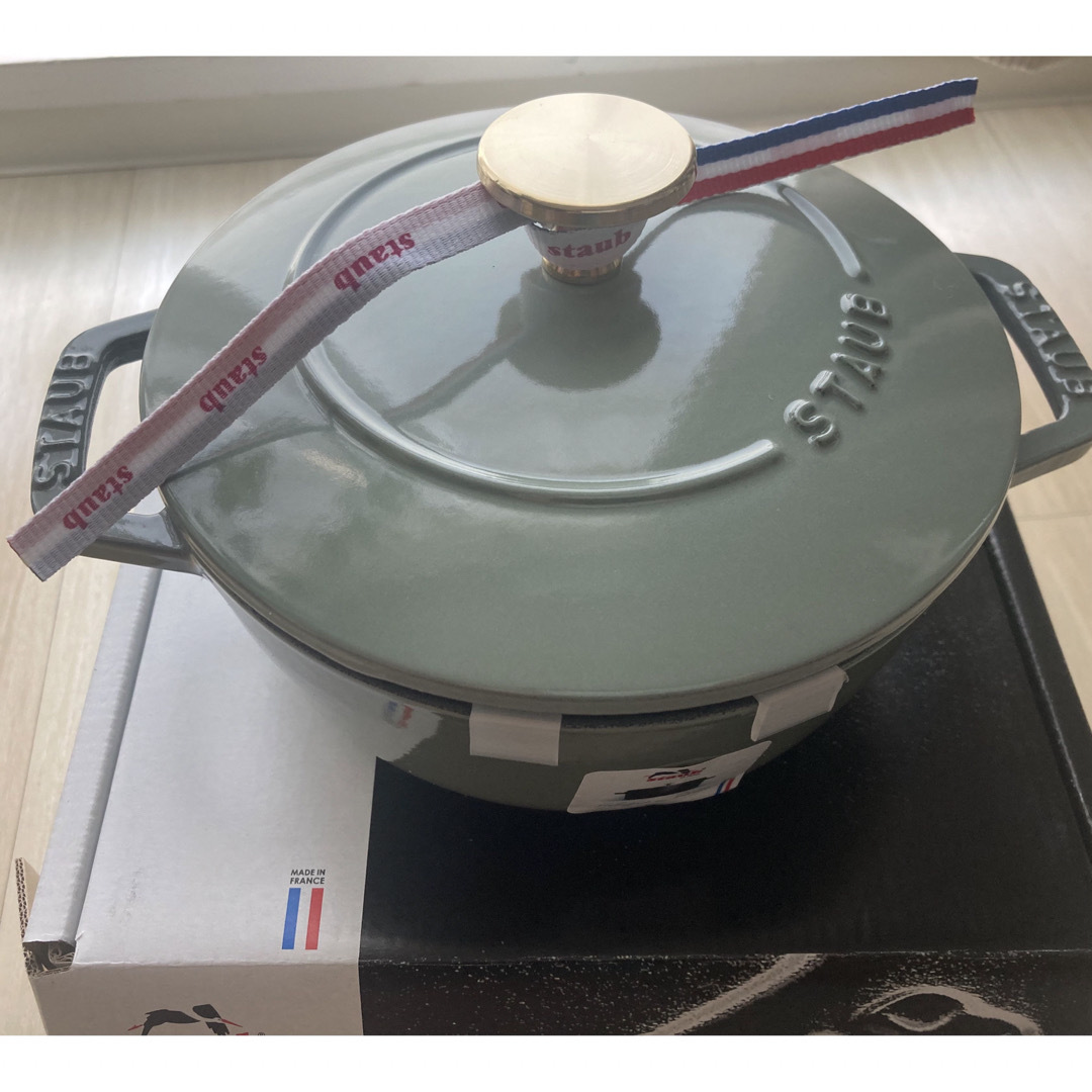 新品・ラスト一点】staub Wa-NABE ユーカリ 16 cm - 鍋/フライパン