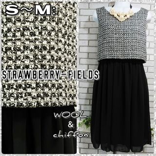 STRAWBERRY-FIELDS - ストロベリーフィールズ ドット柄 ノースリーブ ...