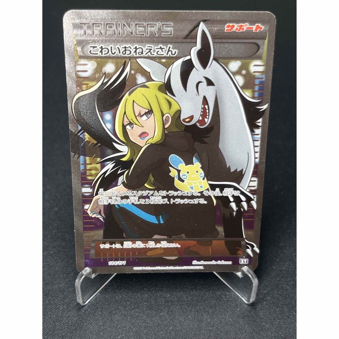 トレーディングカードポケモンカード こわいおねえさん 184/171 XY SR　ポケカ